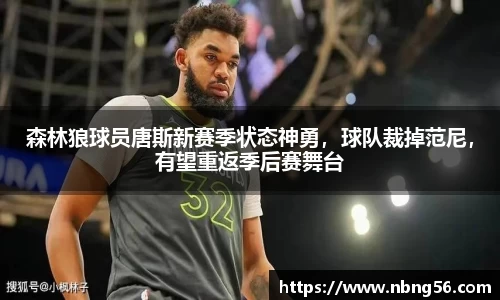 森林狼球员唐斯新赛季状态神勇，球队裁掉范尼，有望重返季后赛舞台