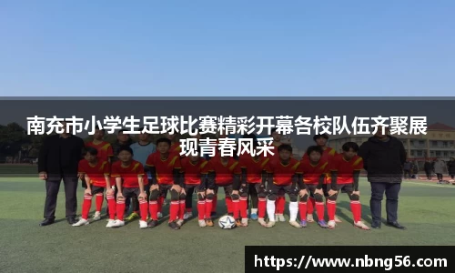 南充市小学生足球比赛精彩开幕各校队伍齐聚展现青春风采